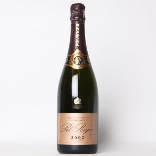 (1) 2002 Pol Roger Vintage Brut Rose
