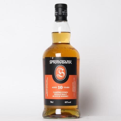 (1) 2024 Springbank 10 Year Old Single Malt Scotch Whisky 700ml 46% abv, Campbeltown