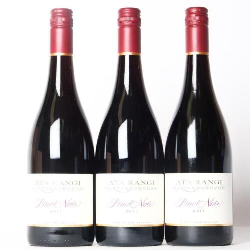 (3) 2011 Ata Rangi Pinot Noir, Martinborough