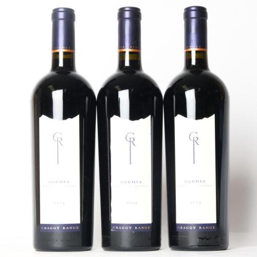(3) 2014 Craggy Range Sophia, Gimblett Gravels
