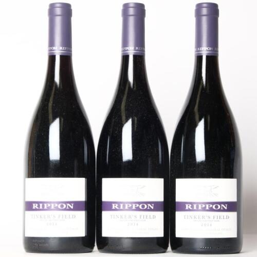 (3) 2014 Rippon Tinker's Field Mature Vine Pinot Noir, Wanaka