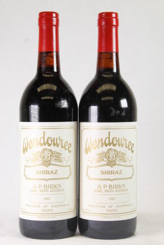 (2) 1987 Wendouree Shiraz, Clare SA