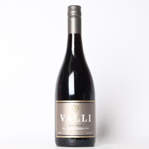 (1) 2014 Valli Burn Cottage Vineyard Pinot Noir, Central Otago