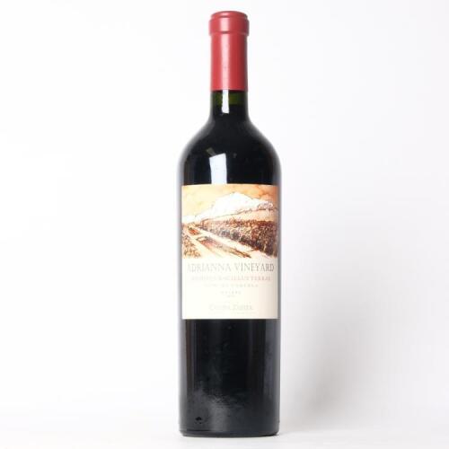 (1) 2013 Catena Zapata Adrianna Vineyard Mundus Bacillus Terrae Malbec, Gualtallary Argentina