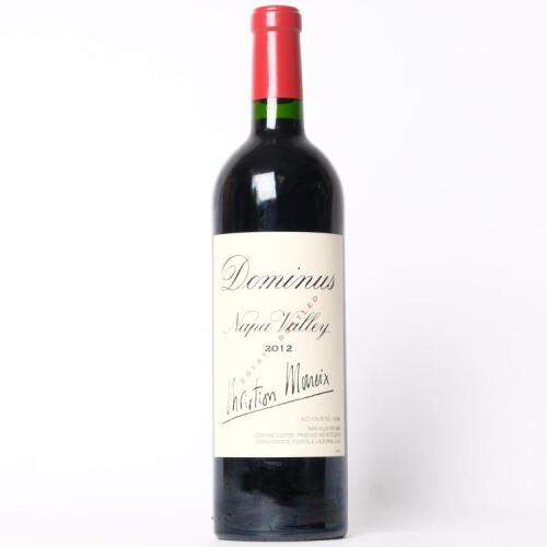 (1) 2012 Dominus Estate Christian Moueix, Napa USA