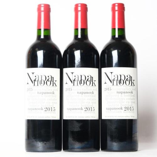 (3) 2015 Dominus Estate Napanook, Napa USA
