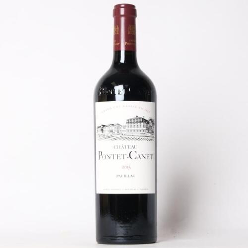 (1) 2015 Chateau Pontet Canet 5eme Cru Classe, Pauillac