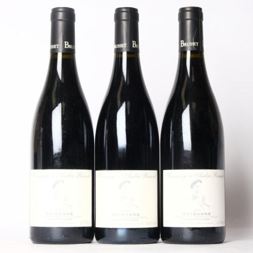 (3)&nbsp;2016 Domaine Brusset Cairanne Cuvee Hommage a Andre Brusset