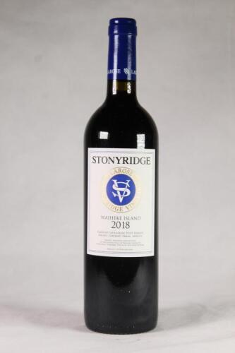(1) 2018 Stonyridge Larose, Waiheke