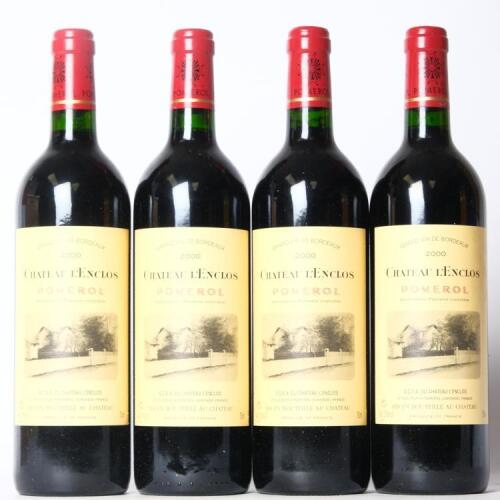 (4) 2000 Chateau L'Enclos, Pomerol