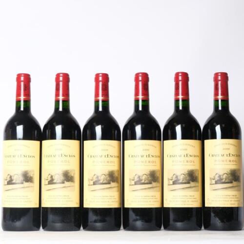 (6) 2000 Chateau L'Enclos, Pomerol