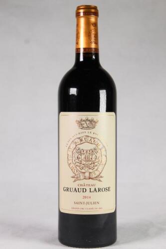 (1) 2014 Chateau Gruaud Larose, St Julien