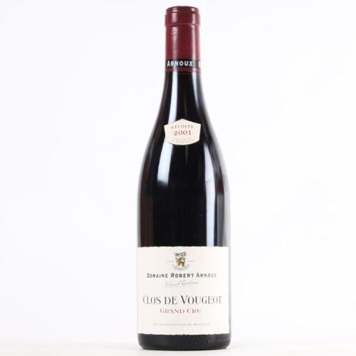 (1) 2001 Domaine Robert Arnoux Clos de Vougeot Grand Cru, Cote de Nuits