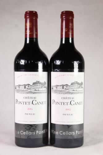 (2) 2013 Chateau Pontet Canet, Pauillac