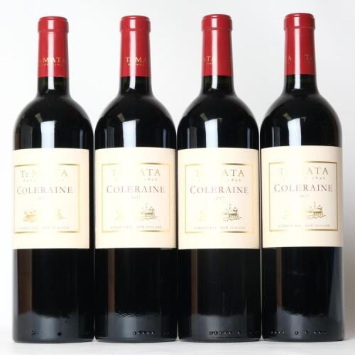 (4) 2017 Te Mata Estate Coleraine, Hawkes Bay