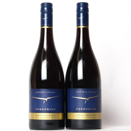 (2) 2022 Peregrine Pinot Noir, Central Otago