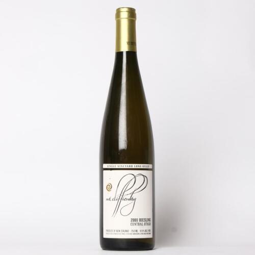(1) 2001 Mt Difficulty Single Vineyard Long Gully Riesling, Central Otago
