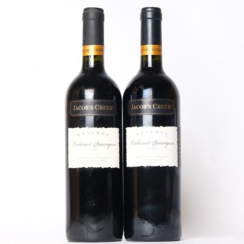 (2) 2000 Orlando Jacobs Creek Reserve Cabernet Sauvignon, South Australia