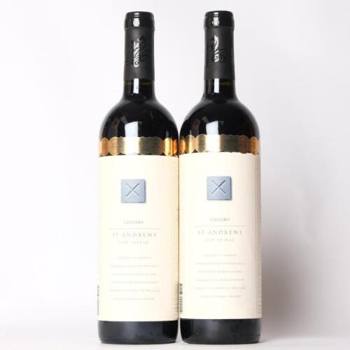 (2) 1998 Taylors St Andrews Shiraz, Clare SA