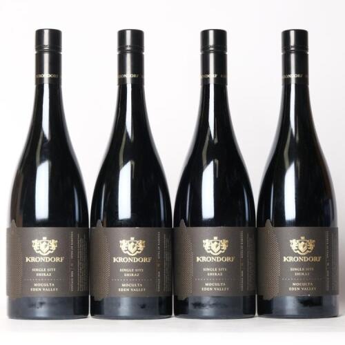 (4) 2020 Krondorf Moculta Single Site Shiraz, Eden Valley SA