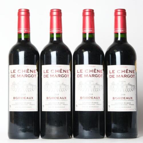 (4) 2018 Chateau Le Chene de Margot, Blaye Cotes de Bordeaux