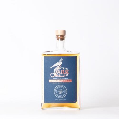 (1) Lark Classsic Cask Strength Single Malt Whisky 58% abv 100ml, Tasmania