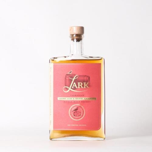 (1) Lark Sherry Aged and Sherry Finish Single Malt Whisky 51% abv 100ml, Tasmania