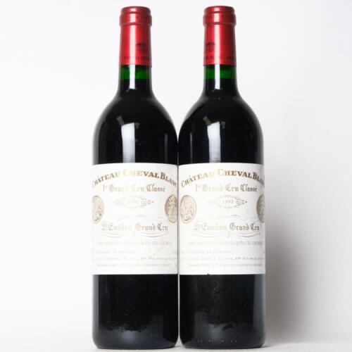 (2) 1993 Chateau Cheval Blanc, St Emilion
