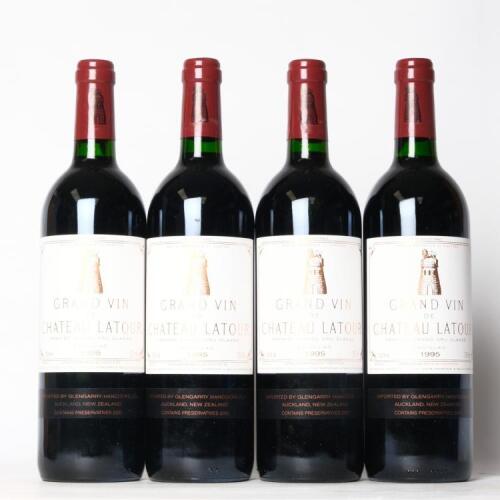 (4) 1995 Chateau Latour 1er Cru Classe, Pauillac