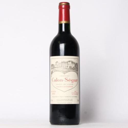 (1) 2001 Chateau Calon-Segur 3eme Cru Classe, St Estephe