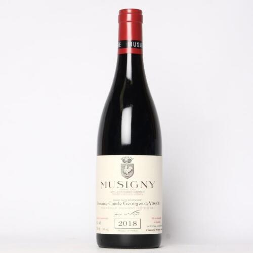 (1) 2018 Domaine Comte Georges de Vogue Musigny Grand Cru 'Cuvee Vieilles Vignes', Cote de Nuits