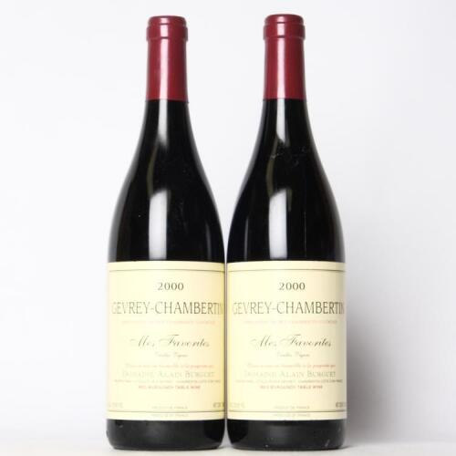 (2) 2000 Domaine Alain Burguet Gevrey Chambertin Mes Favorite Vieilles Vignes, Cote de Nuits