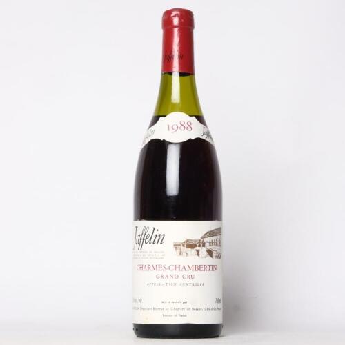 (1) 1988 Maison Jaffelin Charmes-Chambertin Grand Cru, Cote de Nuits