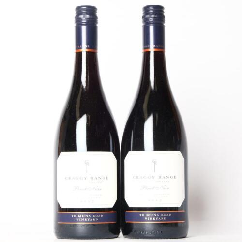 (2) 2017 Craggy Range Te Muna Pinot Noir, Martinborough