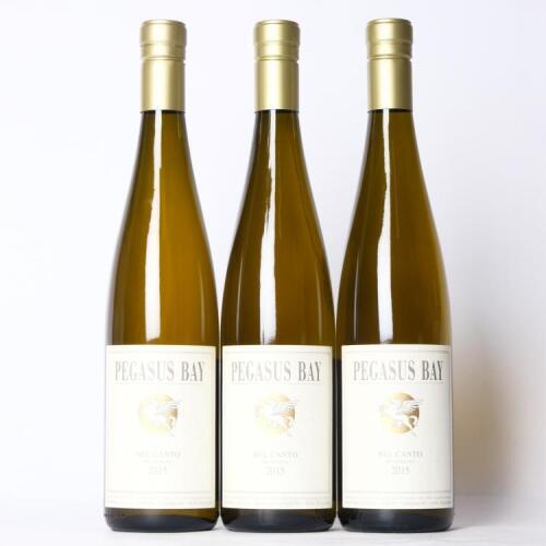 (3) 2015 Pegasus Bay Bel Canto Dry Riesling, Waipara
