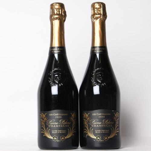 (2) 2008 Pierre Peters Cuvee Speciale 'Les Chetillons' Blanc de Blancs Grand Cru Brut