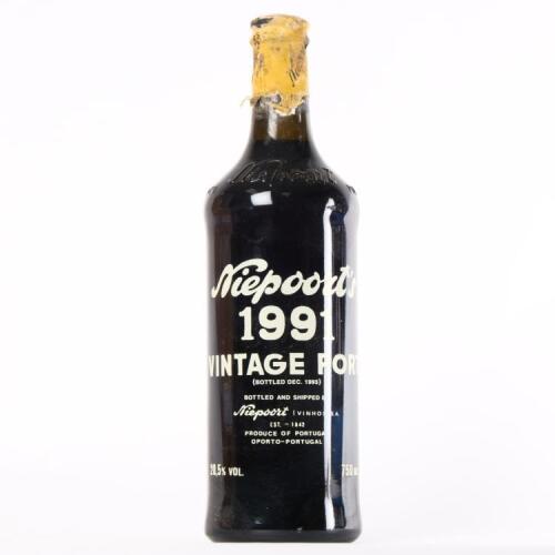 (1) 1991 Niepoorts Vintage Port, Oporto&nbsp;