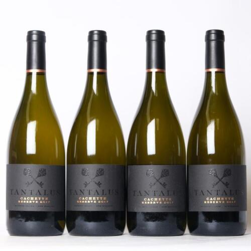 (4) 2017 Tantalus Cachette Reserve Chardonnay, Waiheke