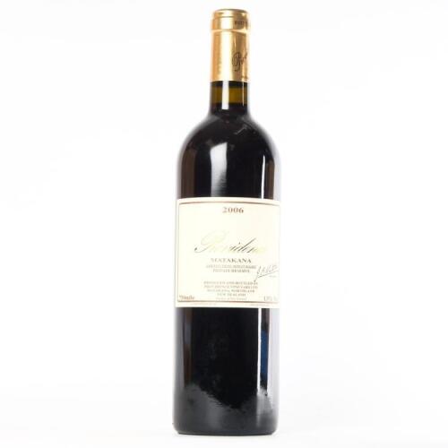 (1) 2006 Providence Private Reserve Cabernet Franc/Merlot/Malbec, Matakana
