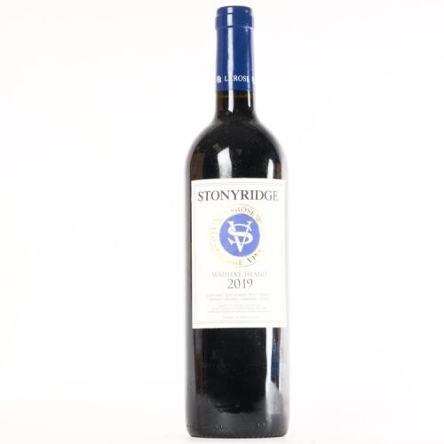 (1) 2019 Stonyridge Vineyard Larose, Waiheke