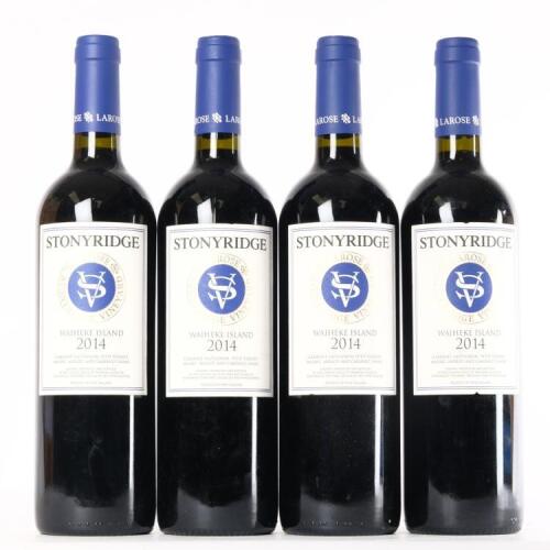 (4) 2014 Stonyridge Vineyard Larose, Waiheke
