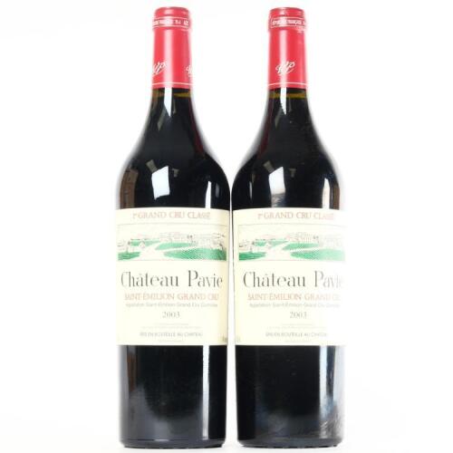 (2) 2003 Chateau Pavie, St Emilion