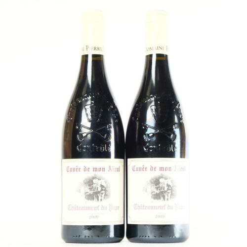 (2) 2009 Domaine Pierre Usseglio & Fils Cuvee de mon A&iuml;eul Chateauneuf du Pape
