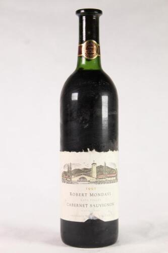 (1) 1991 Robert Mondavi Cabernet Sauvignon, Napa USA