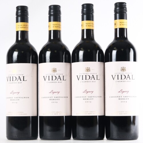 (4) 2019 Vidal Estate Legacy Cabernet Sauvignon/Merlot, Gimblett Gravels
