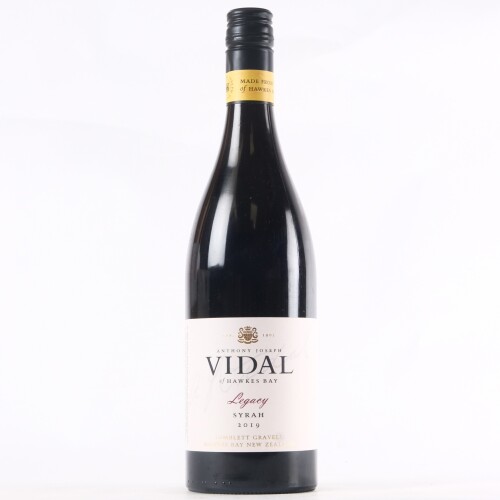 (1) 2019 Vidal Estate Legacy Syrah, Gimblett Gravels