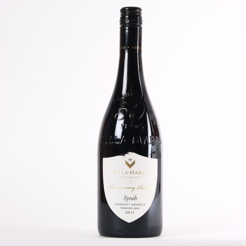 (1) 2011 Villa Maria Anniversary Release Syrah, Gimblett Gravels