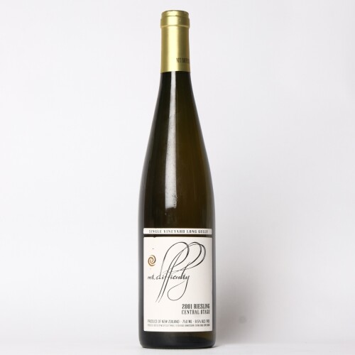 (1) 2001 Mt Difficulty Single Vineyard Long Gully Riesling, Central Otago