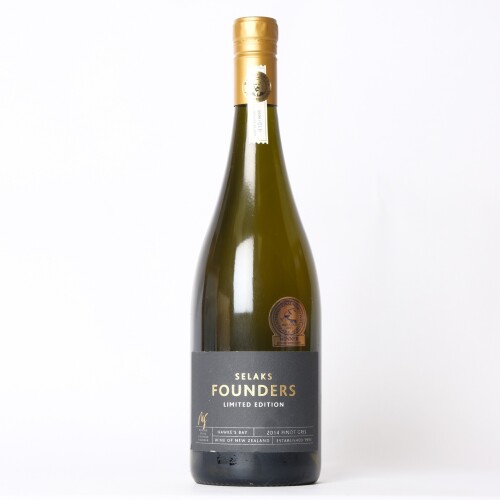 (1) 2014 Selaks Founders Limited Edition Pinot Gris, Hawkes Bay