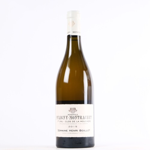 (1) 2015 Domaine Henri Boillot Puligny-Montrachet Clos de la Mouchere Monopole 1er Cru, Cote de Beaune